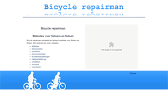 Desktop Screenshot of bicycle-repairman.nl